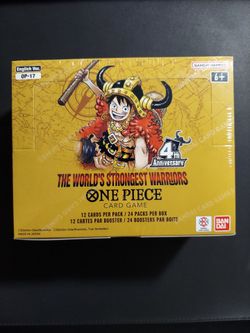 One Piece - The World's Strongest Warriors Booster Box  OP17 - Anniversary Set - Sealed