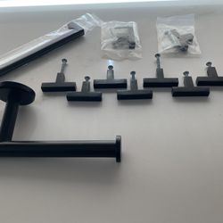 Bathroom/Kitchen Hardware, Black