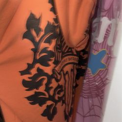 Chrome Hearts Orange Hoodie
