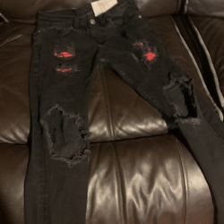Fwrd Denim Ripped Jeans