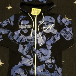 Mens Hoodie Sweater Zipup Aloc 