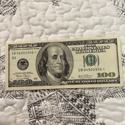 $100 Star Note