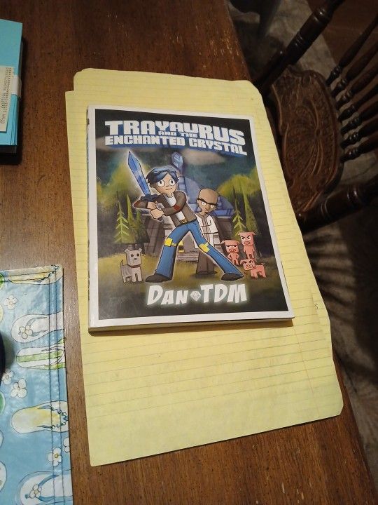 TRAYAURUS  AND  THE  ENCHANTED   CRYSTAL    GRAPHIC NOVEL  FIRST PRINTING   