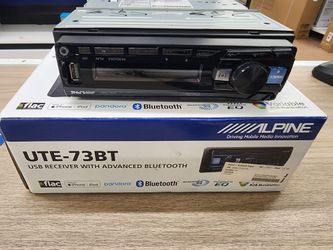 Alpine car radio UTE-73BT USB RECEIVER WITH BLUETOOTH