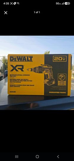 Dewalt  20v Xr Screw gun