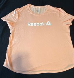 Reebok women pink & orange t-shirt 3x