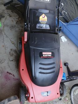 Craftsman electric lawnmore