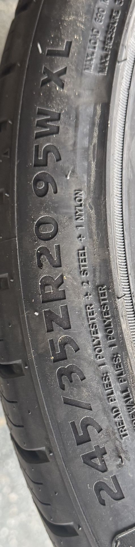 245/35/ZR20/95W New Tires 445. Or Best Offer