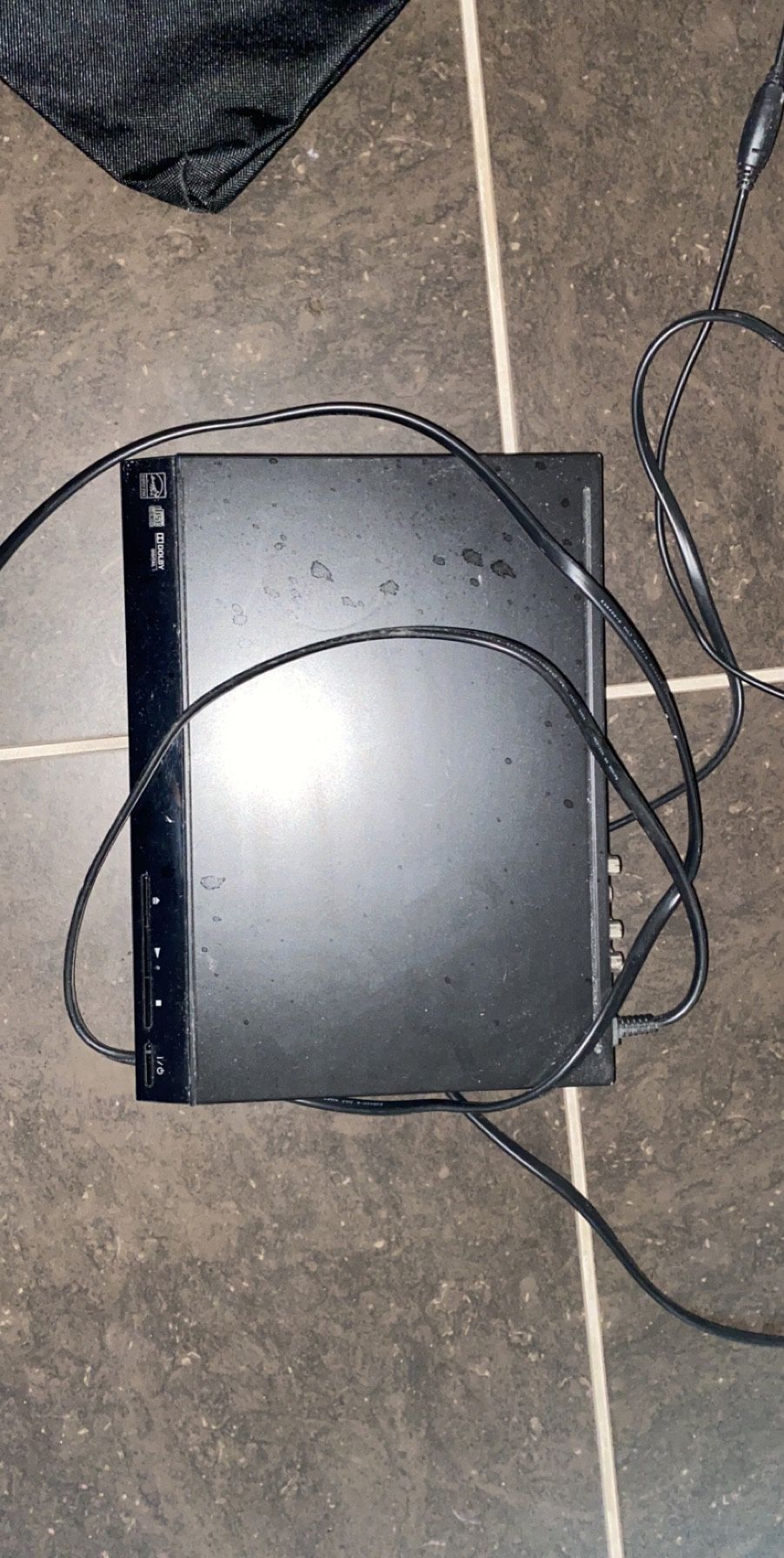 DVD player with remote