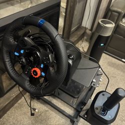 PS4 ,5 And Pc G29 Steering Wheel And Sequential Shifter 