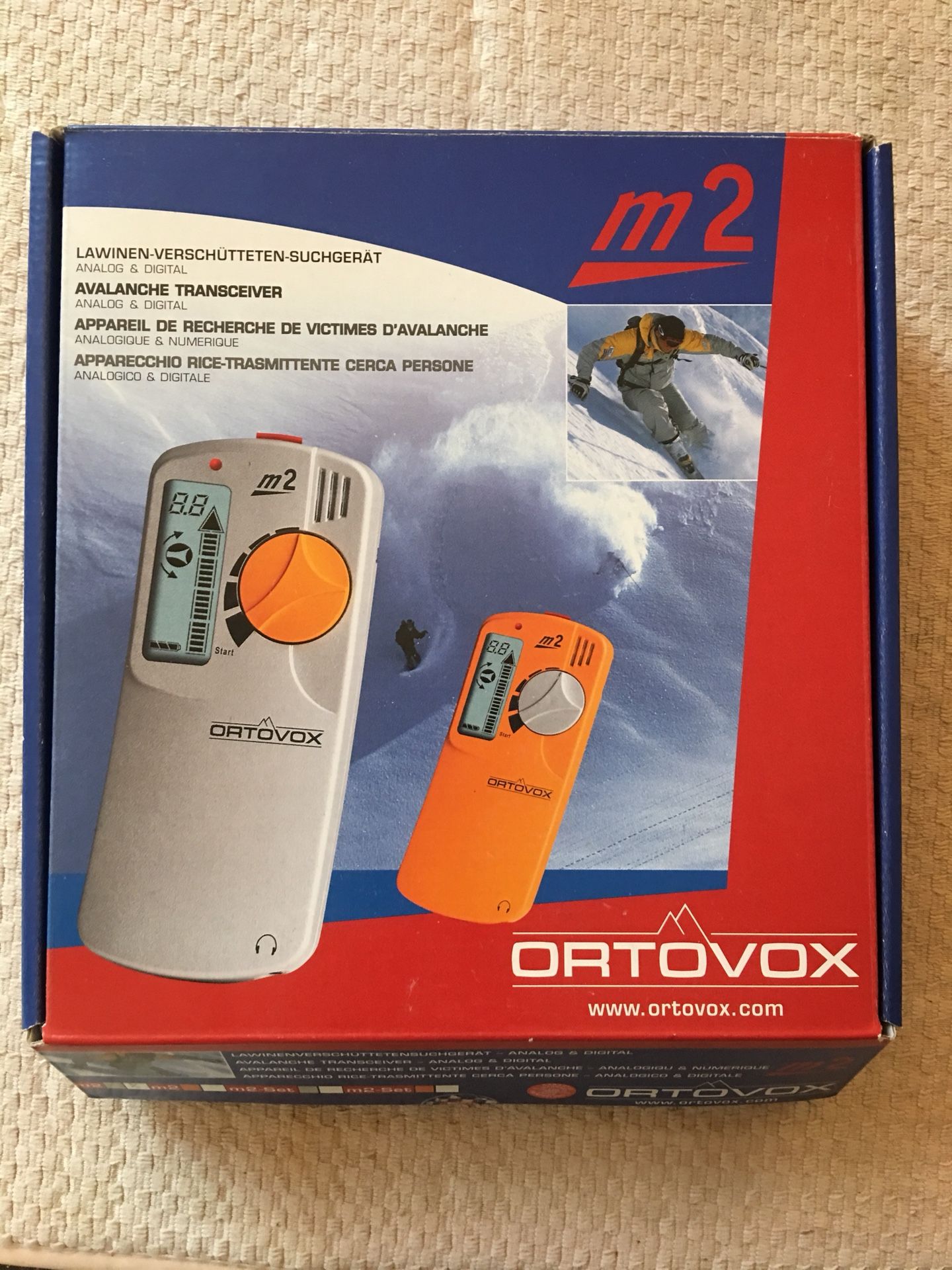 Ortovox m2 avalanche beacon