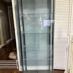 5 Shelf Curio Glass Display
