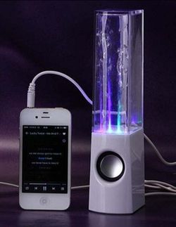 Water dancing speaker