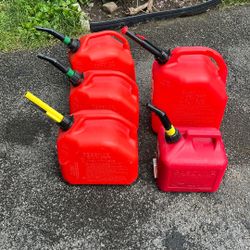 Lot Of Gas Cans