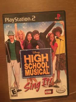 Sony ps2 high school musical sing it