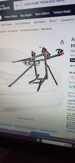 Allen 2- Bike Trunk Rack