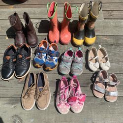 Kids (mainly Toddler) assortment Of Shoes - Boys/Girls