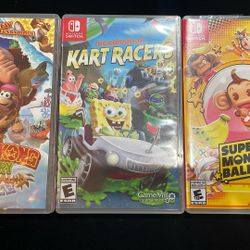 Nintendo Switch Game Boxes Only