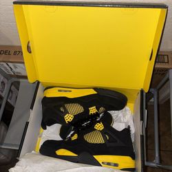 Jordan 4 Thunder 