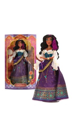 Disney Limited Edition Disney Limited Edition Esmeralda Doll 17in The Hunchback of Notre Dame Tambouri…