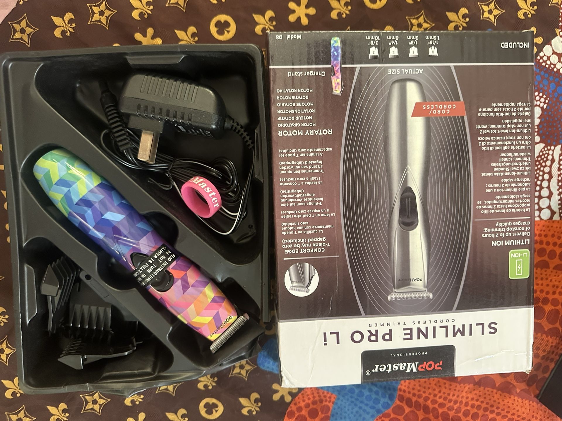 New Pop Master Super Pink Hair Trimmer 35