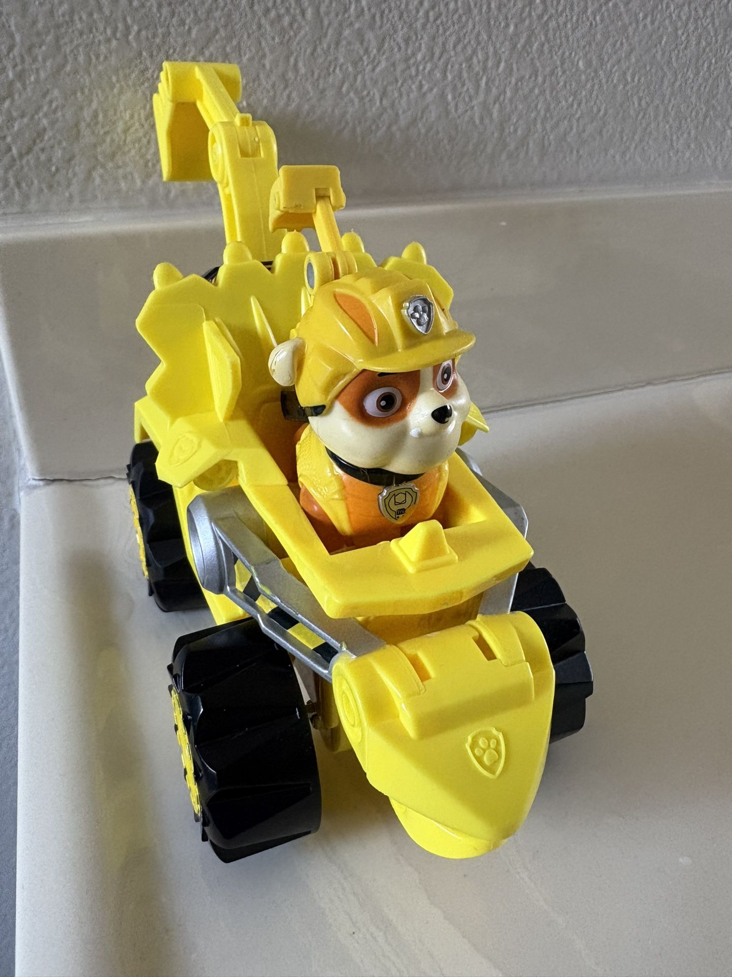 Paw Patrol Rubble Bulldozer And Figure