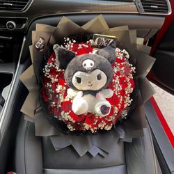 Ramo De Rosas Flower Bouquet  Kuromi