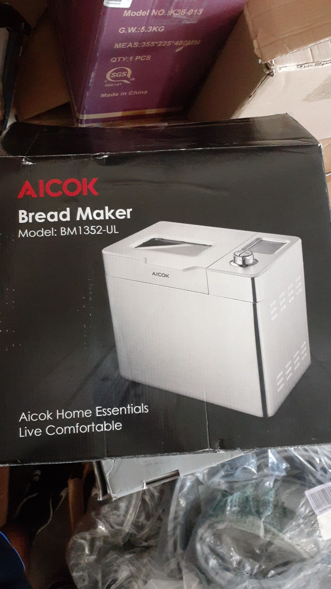 Aicok Bread Maker BM1352-UL