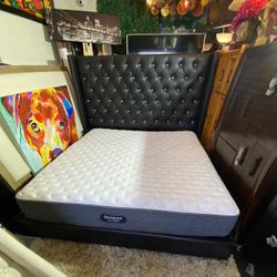King Bed Frame And Mattress