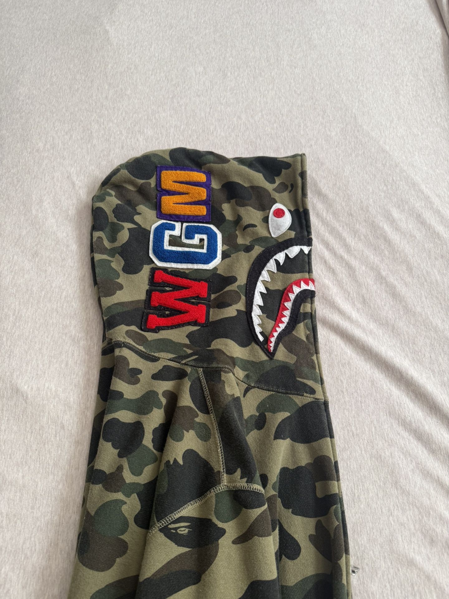 BAPE 1st Camo Shark Full Zip Hoodie XL