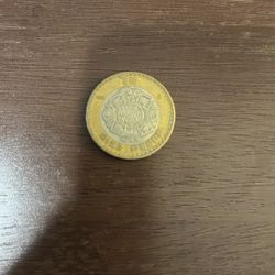 1998 $10 Peso Coin