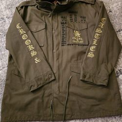 Crooks N Castles Army Style Jacket