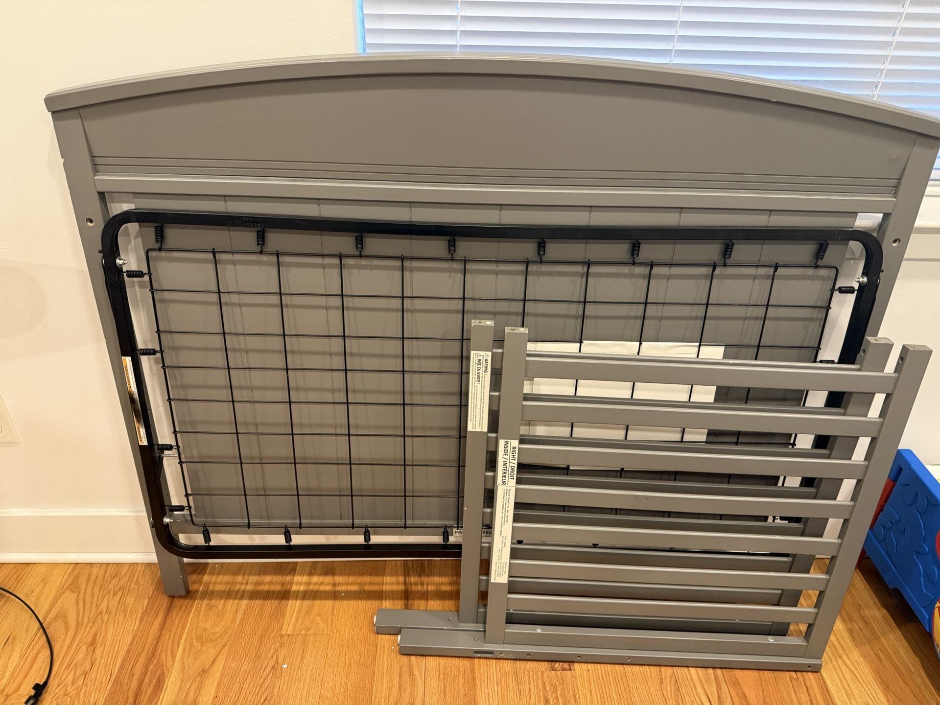 Toddler Crib/bed And Dresser
