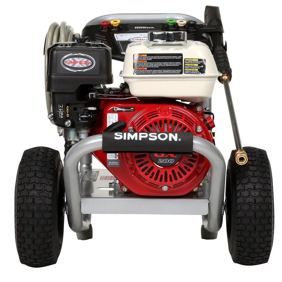 SIMPSON PowerShot 3700-PSI 2.5-GPM Cold Water Gas Pressure Washer with Honda Engine CARB