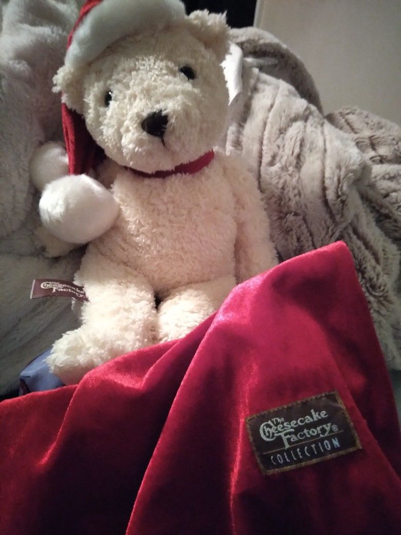 Cheesecake Factory Bear With Bag