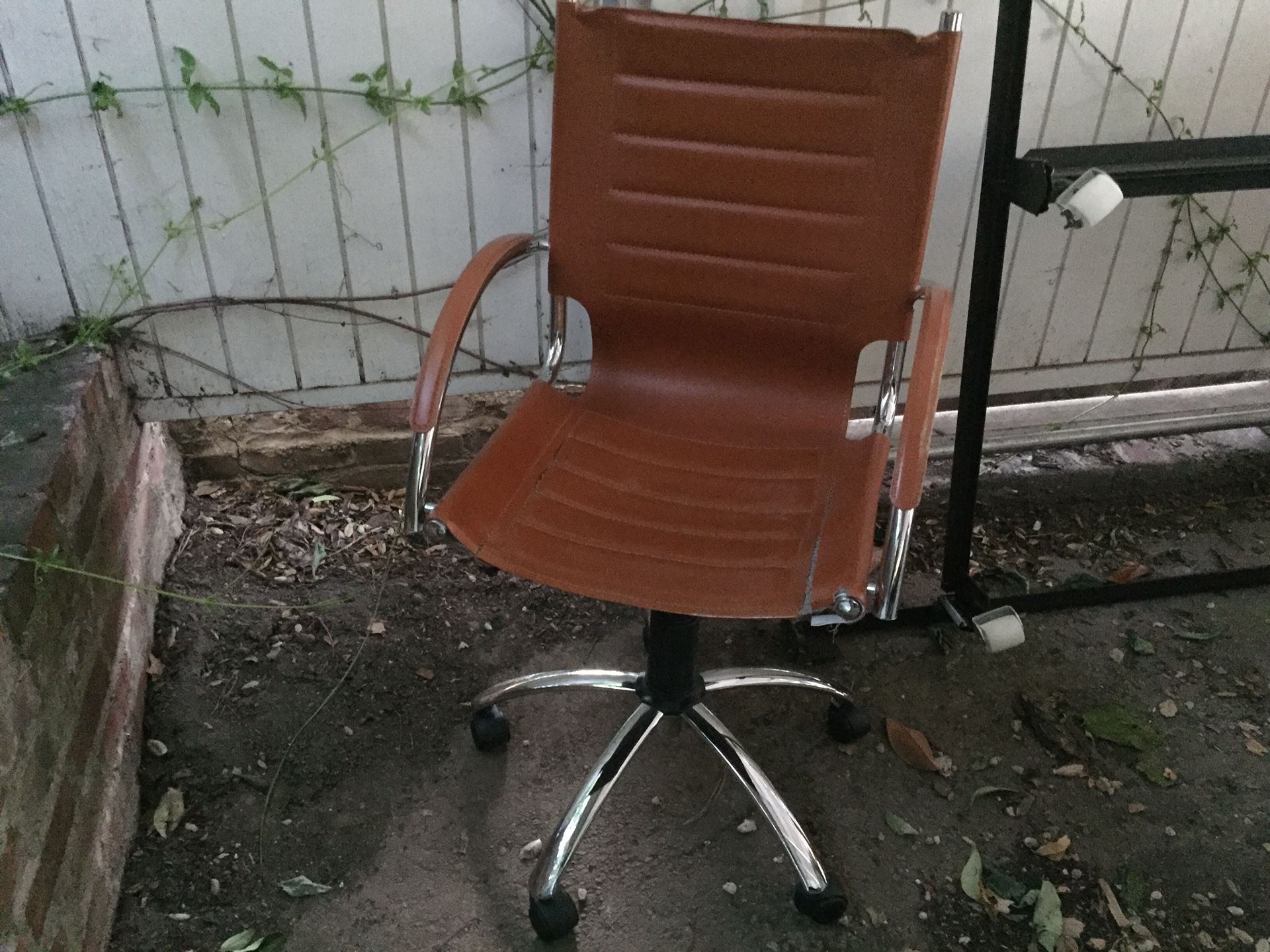 Leather office chair