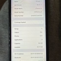 iPhone XR UNLOCKED TO ANY COMPANY 