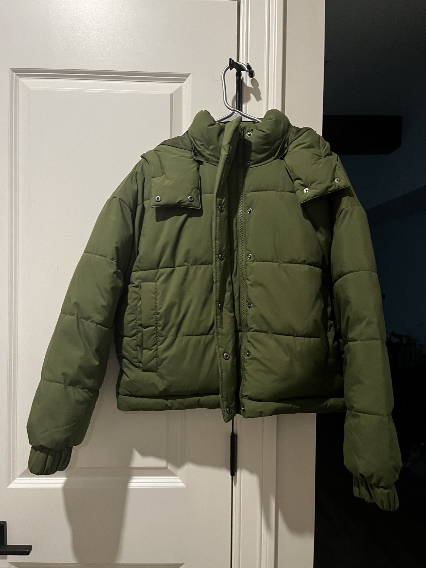 Green Fall/Winter Jacket
