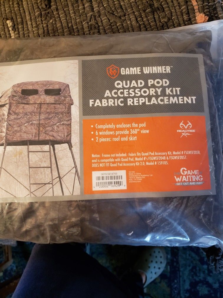 Quad Pod Fabric Replacement