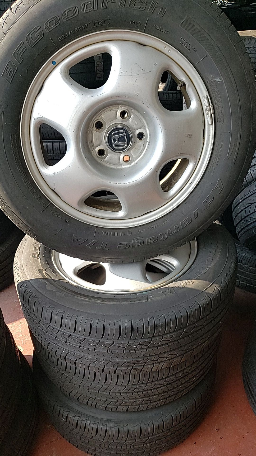 4 set of tires and rims