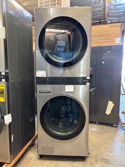 New! LG Single Unit Front Load WashTower