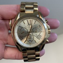 Michael Kors Gold Chunky Watch 