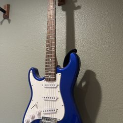 SX Electric Guitar (Left Handed) with Amp