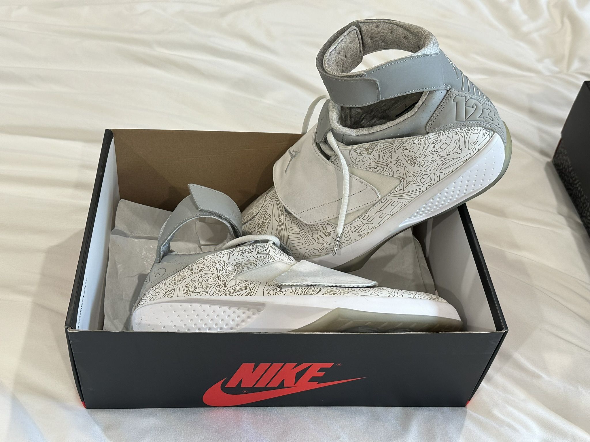 Jordan 20 Retro 30th Anniversary Laser  Size: US M 10.  Used Like New Worn Once