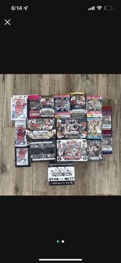 Panini basketball and football cards