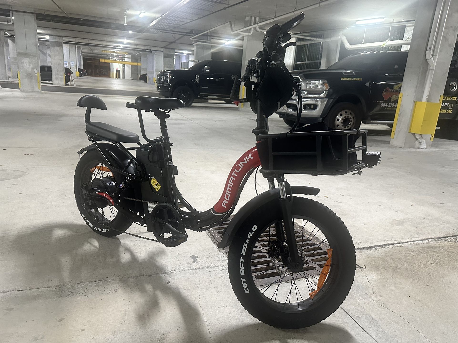 Folding E Bike 7spd