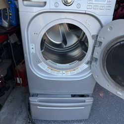 Gas LG dryer STEAMDRYER Option 