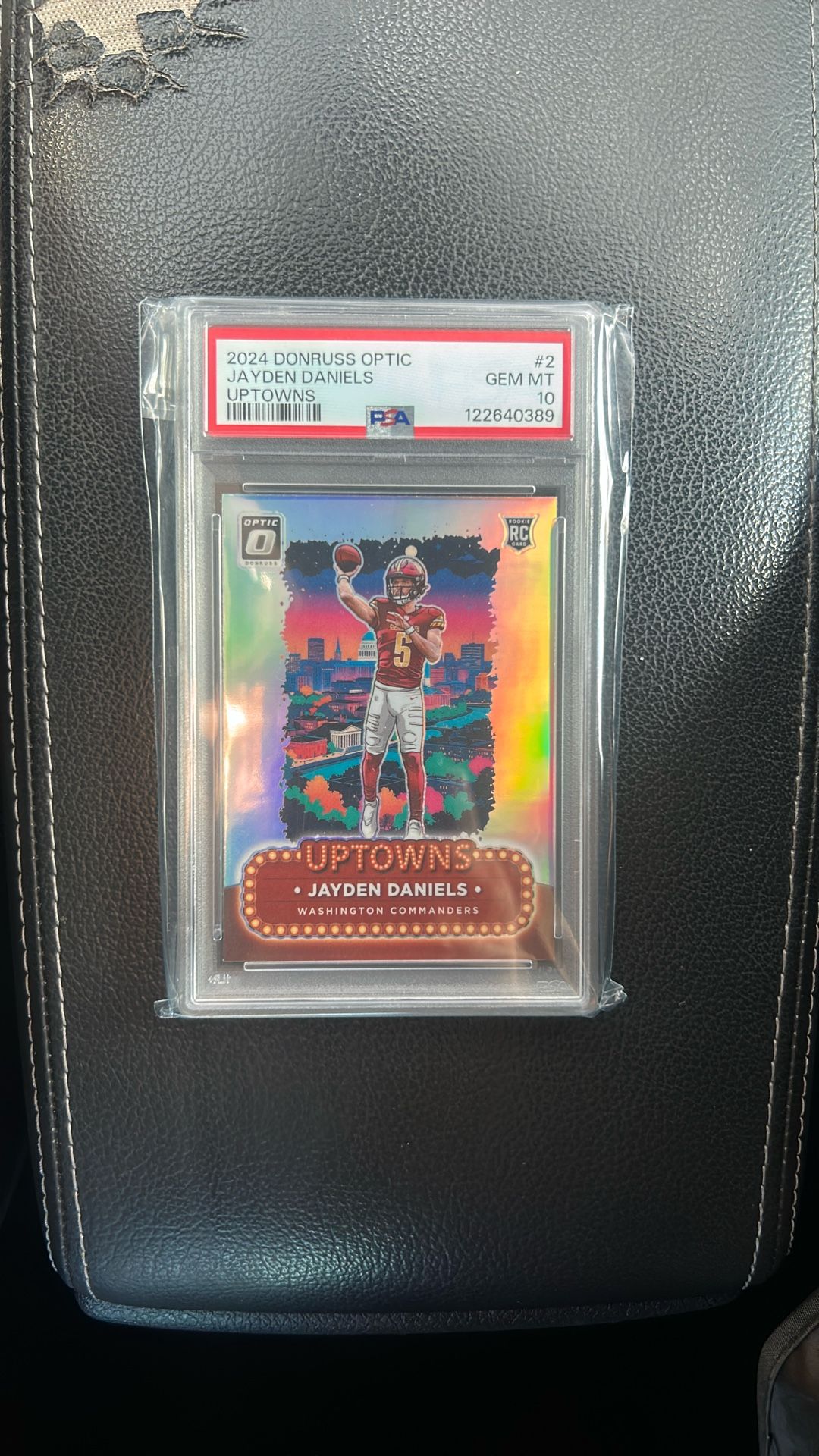 Jayden Daniels Uptowns PSA 10