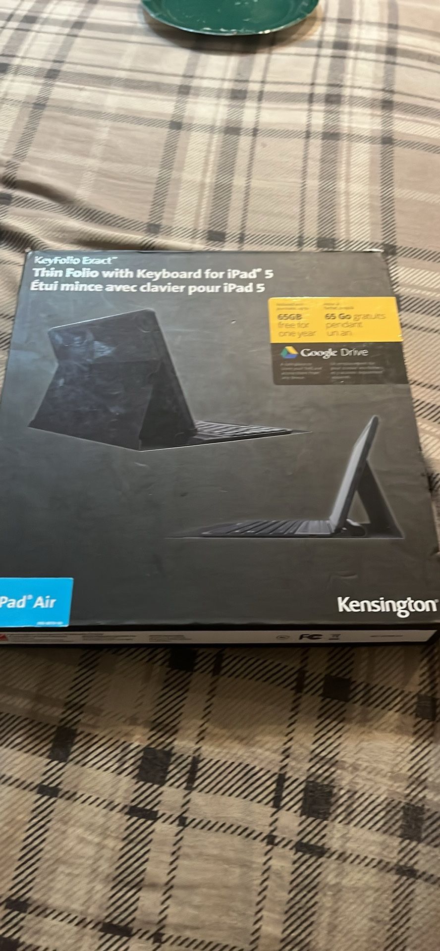 Kensington Thin Folio Case With Keyboard For iPad 5