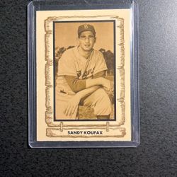 Sandy Koufax 3 Card Lot- Excellent Condition 